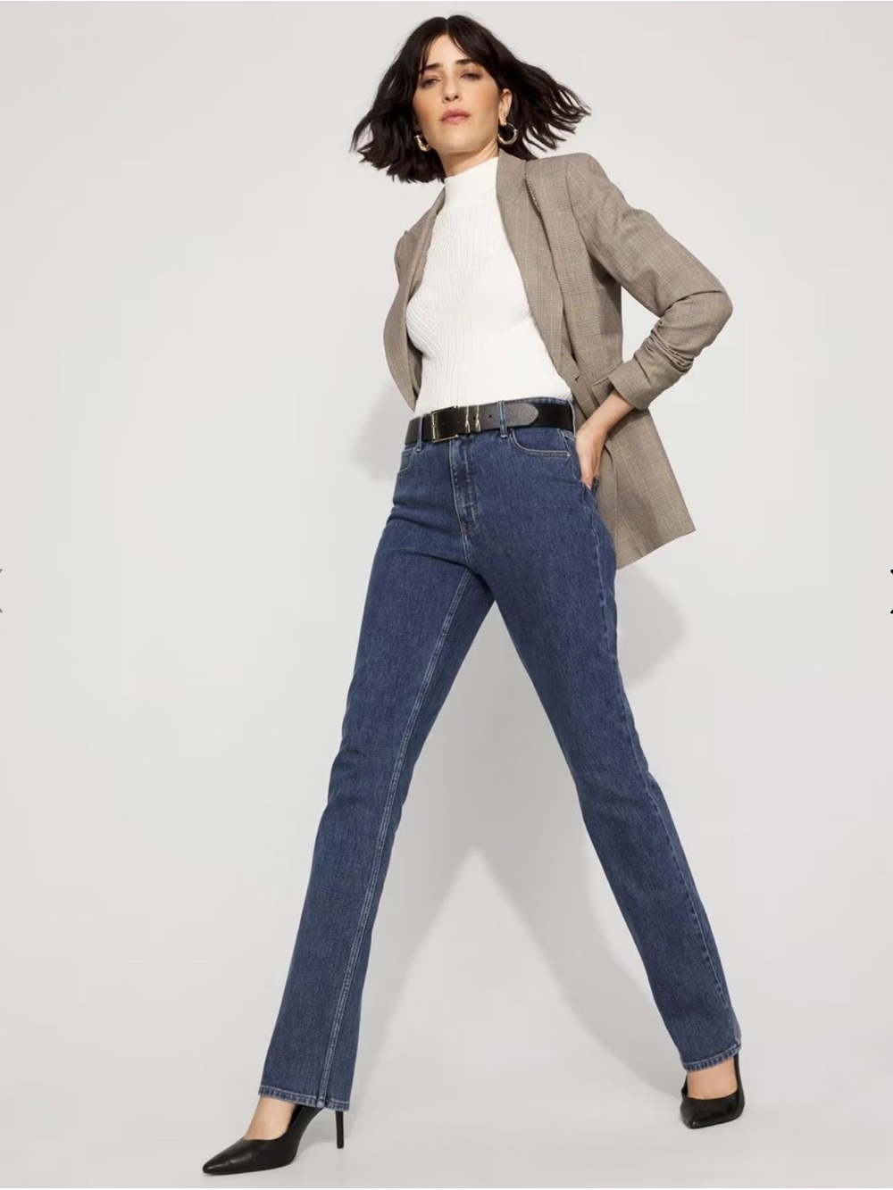 White House Black Market Extra High-Rise Elongated Slim Jean